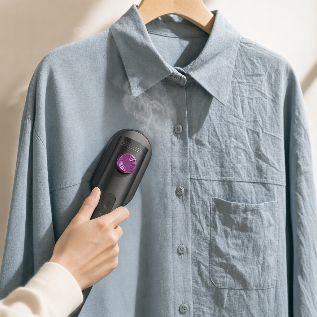 SteamGo Pro — Plancha de Vapor Portátil de Calentamiento Rápido